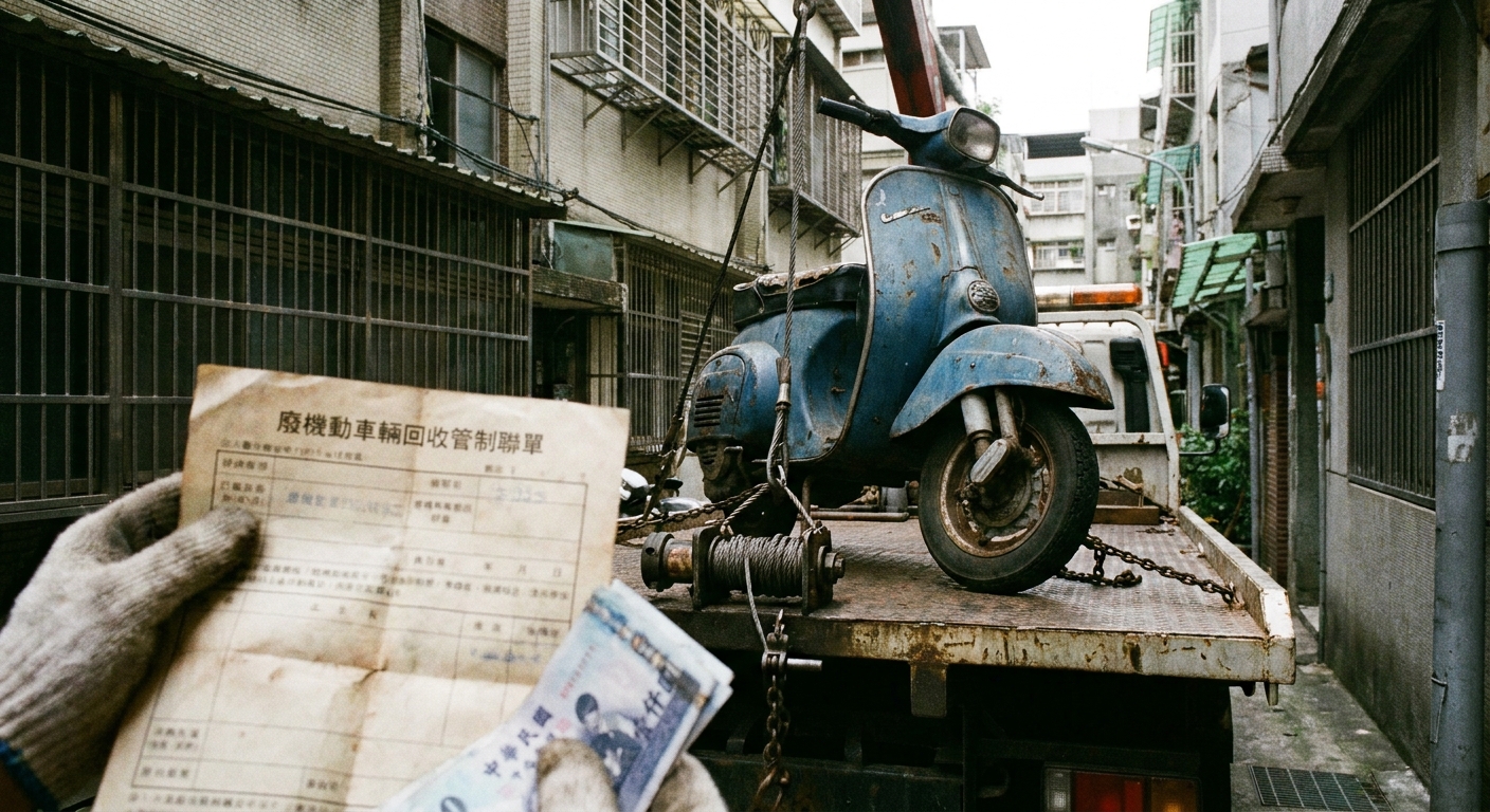 善化汽機車報廢流程：3步驟交給大豐環保，一通電話搞定