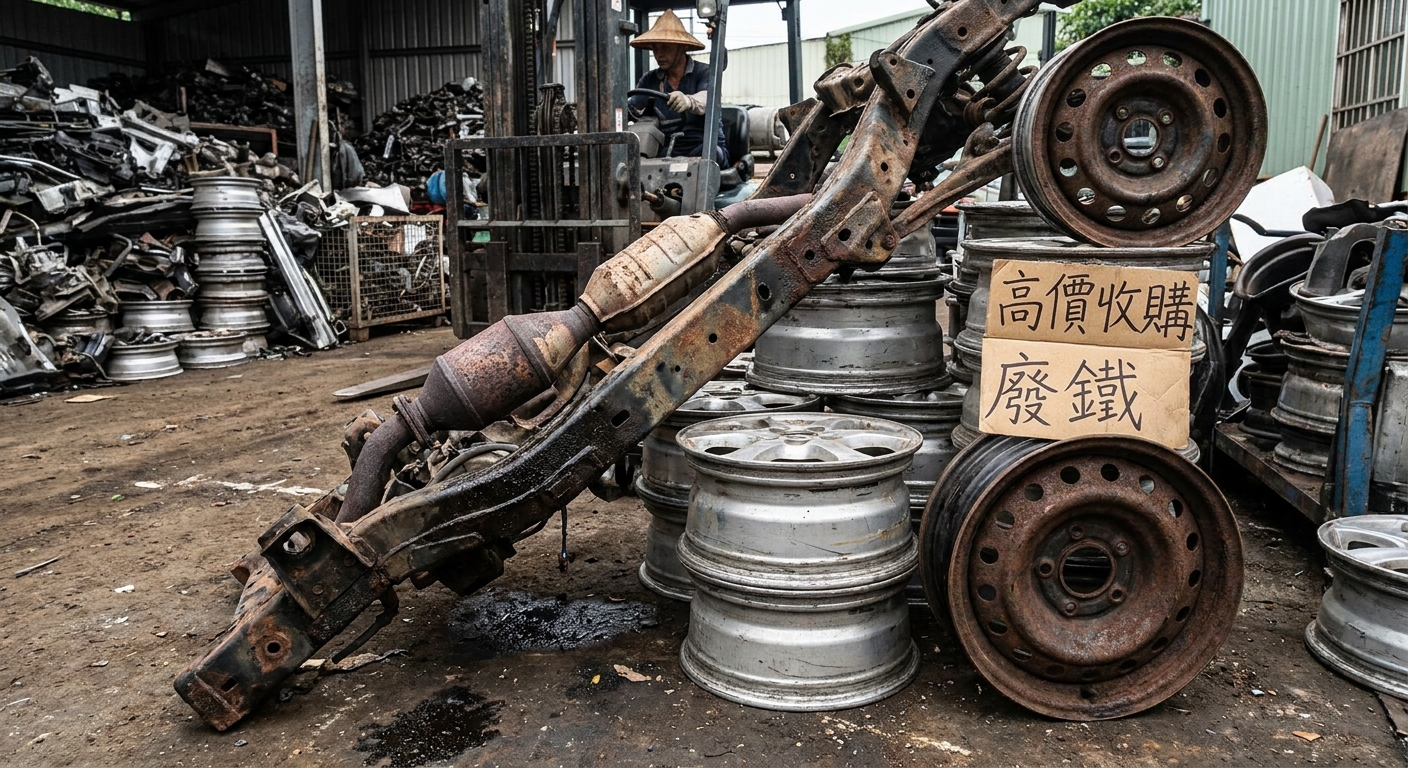 我的鼓山報廢車能賣多少錢？影響回收價格的 3 大關鍵