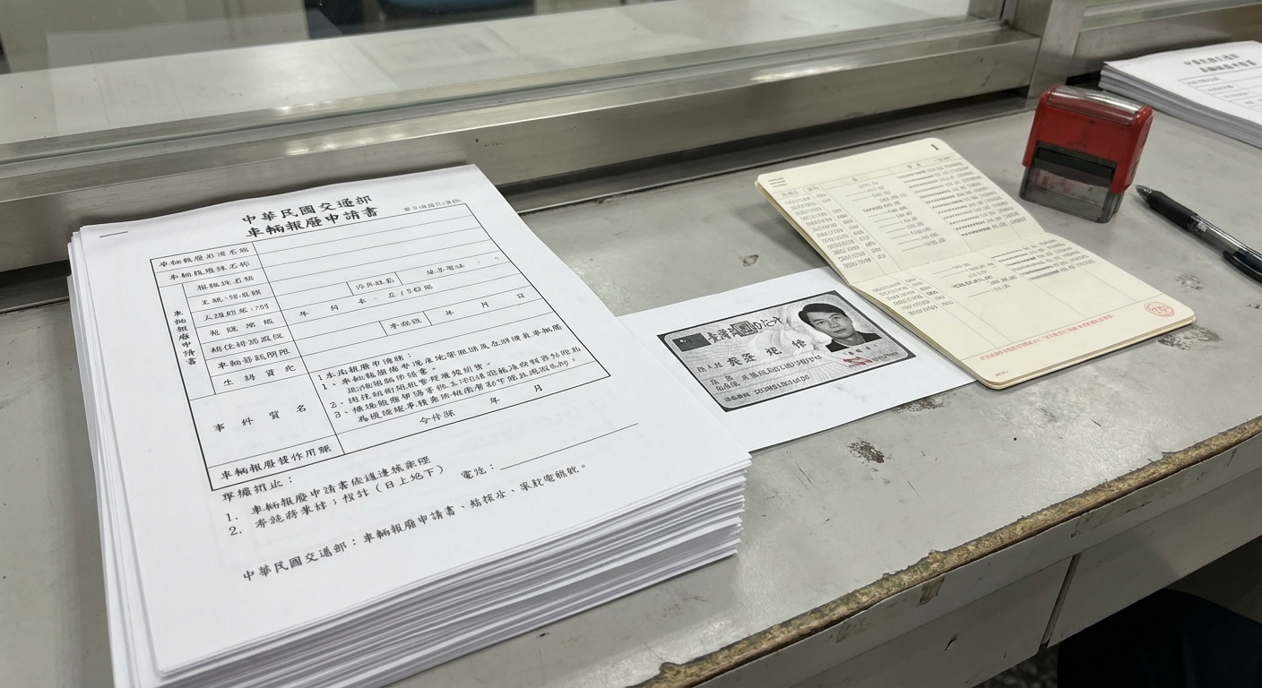 報廢汽機車需要準備哪些證件？缺件怎麼辦？