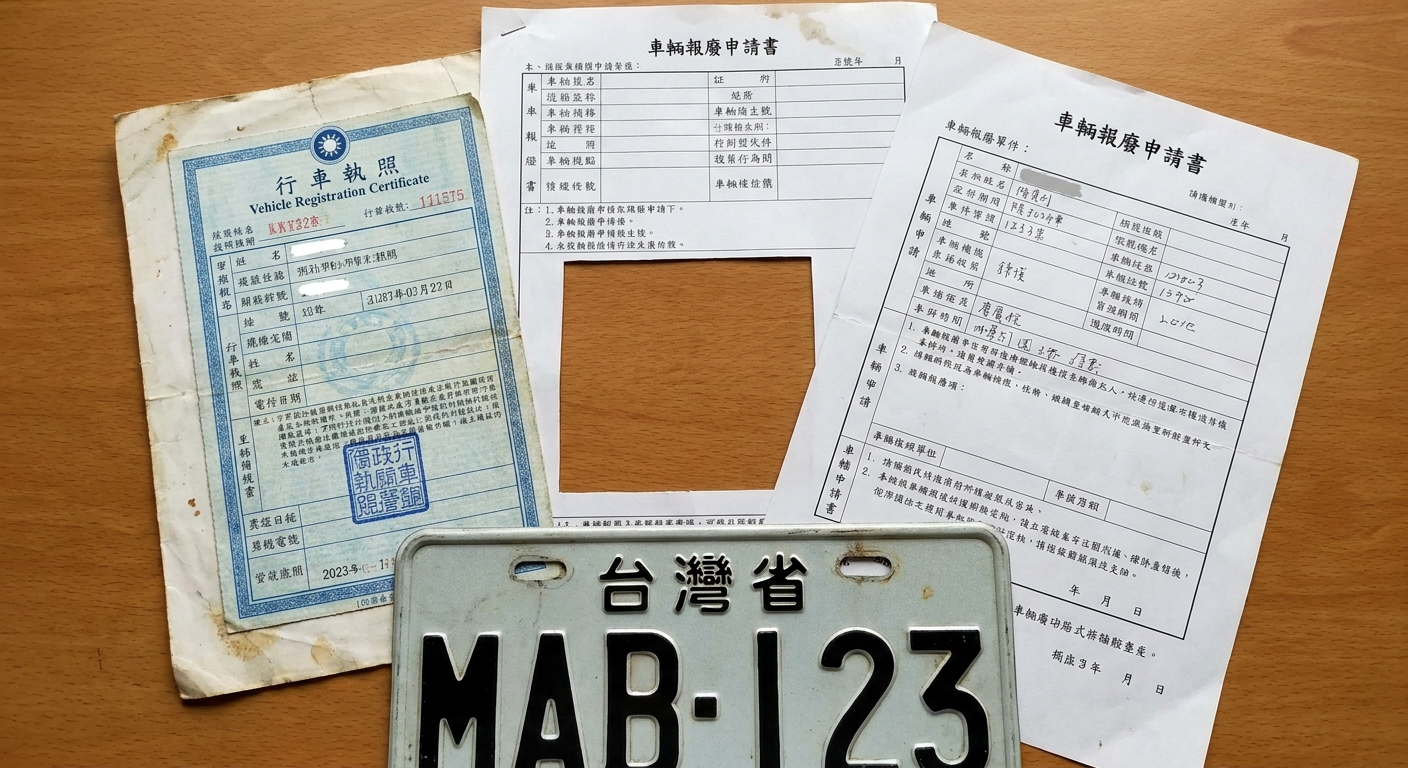 報廢需要準備哪些證件？缺件怎麼辦？