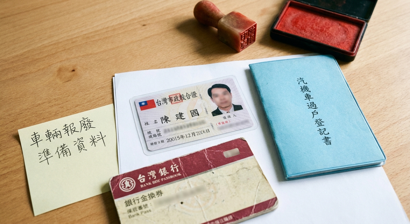 報廢需準備哪些文件？一張表看懂（個人戶 vs. 公司戶）
