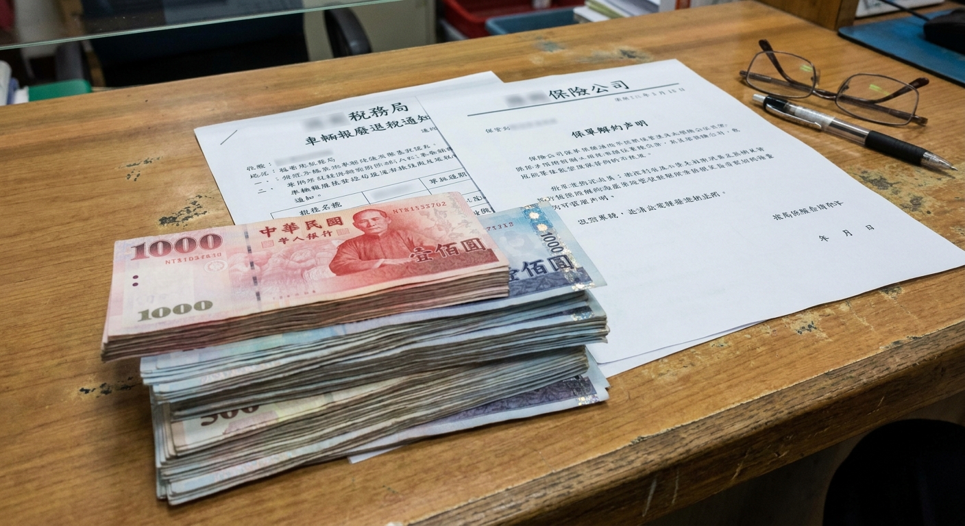 除了回收金，還有哪些費用可以退？（牌照稅、燃料費、強制險）