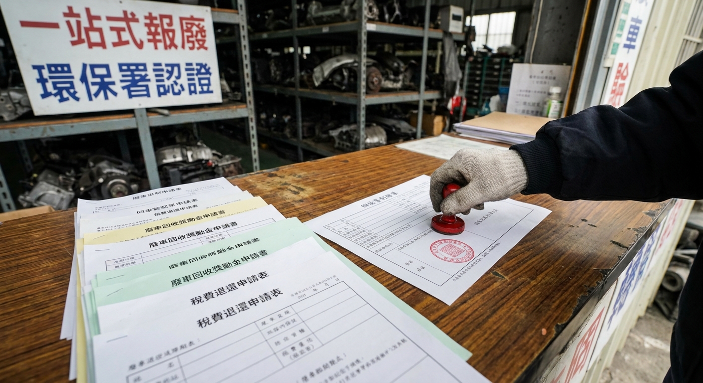 為什麼選擇大豐環保處理吉安的報廢車？