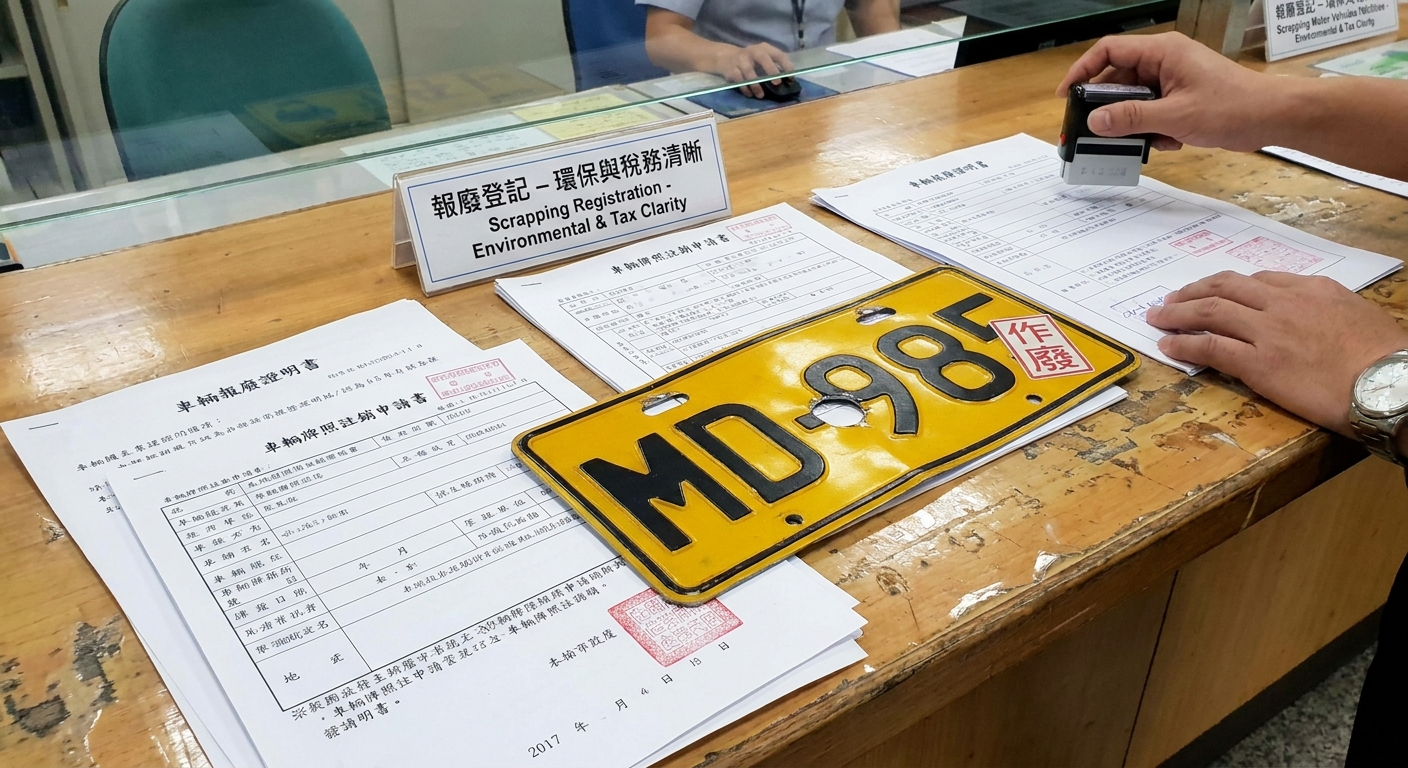 新豐地區汽機車報廢流程為何？3 步驟快速完成