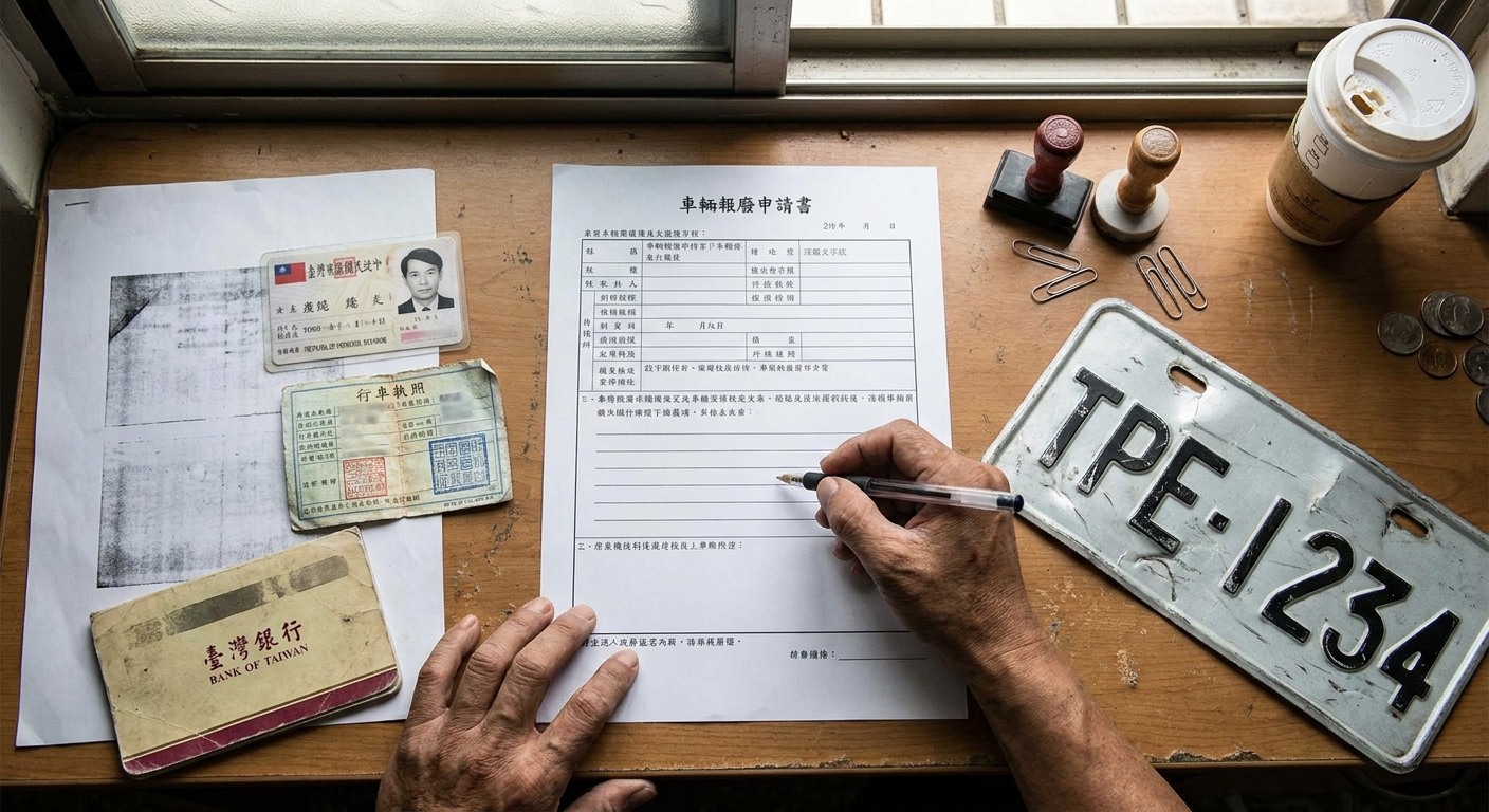 報廢需要準備什麼？4份關鍵文件一次看懂