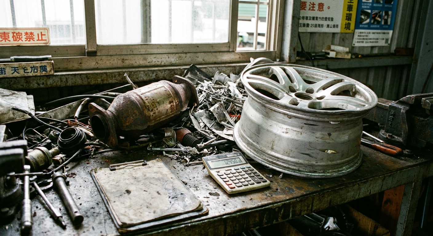 後龍汽機車回收價怎麼算？影響價格的關鍵因素