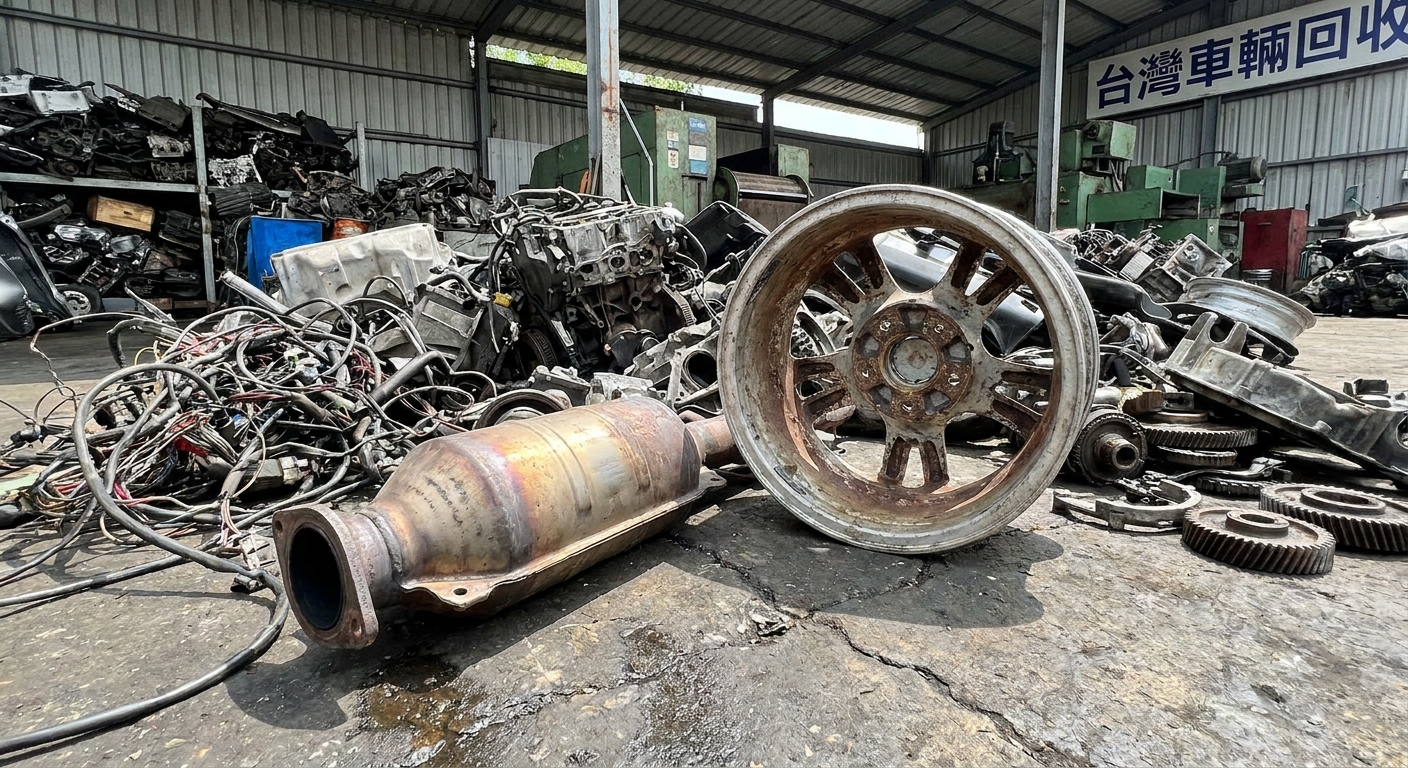 苑裡汽車報廢回收價怎麼算？影響價格的3大關鍵