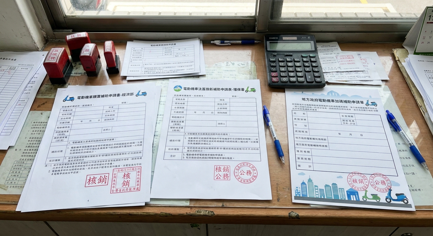 2026 電動機車補助有哪些？三大中央來源一次看懂