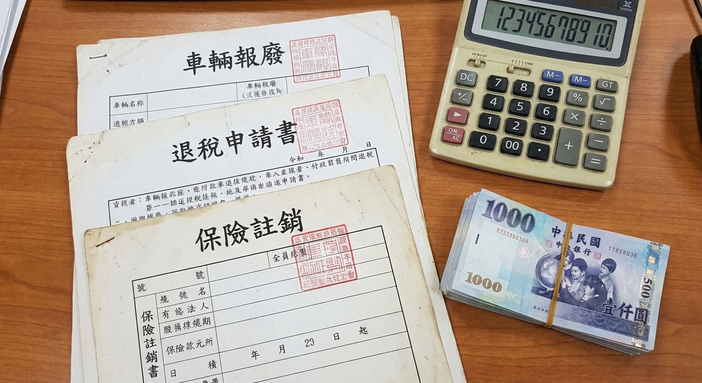 除了報廢金，我還能拿回哪些錢？