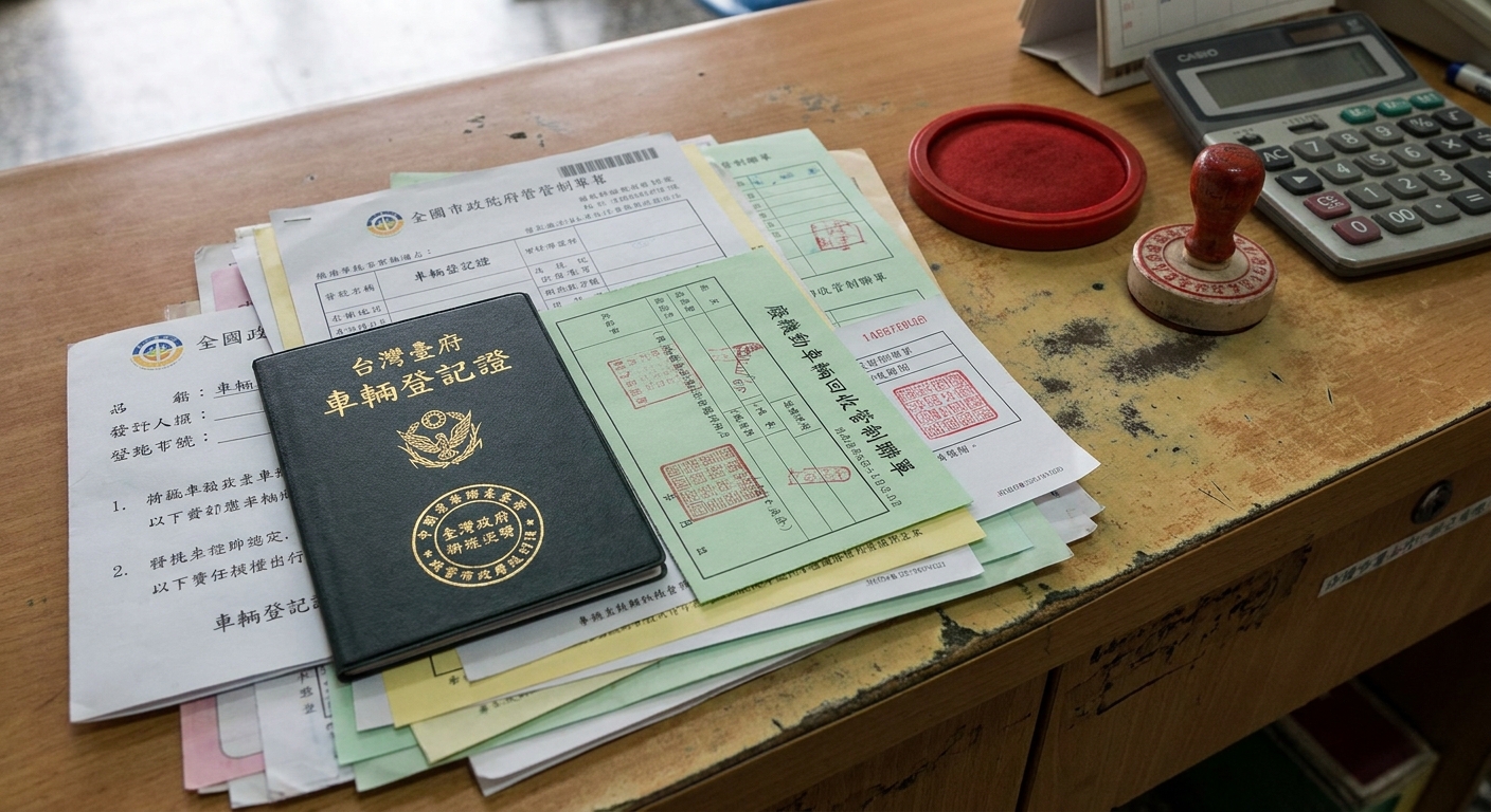 雅哥報廢流程：自己跑 V.S. 交給大豐環保
