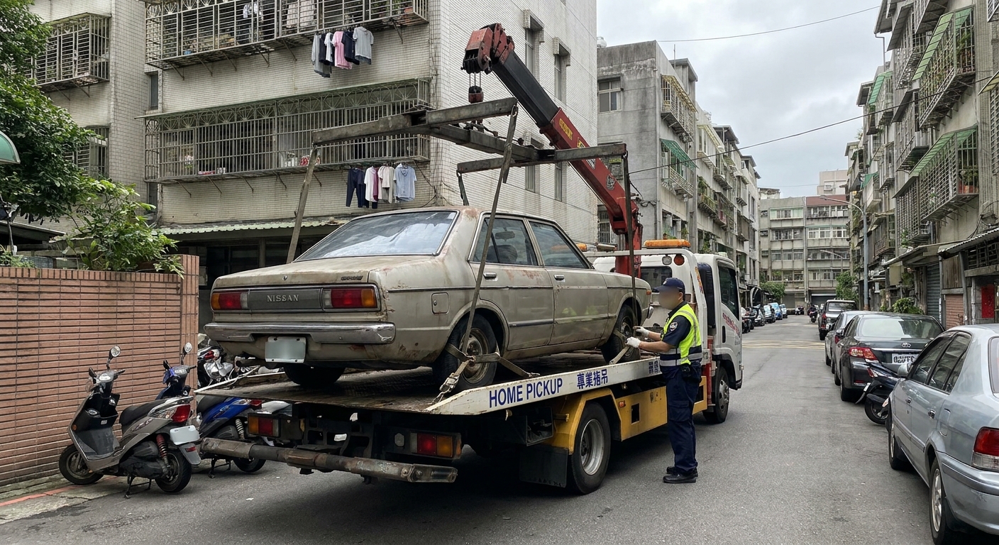 告別您的愛車，就選最專業省心的大豐環保