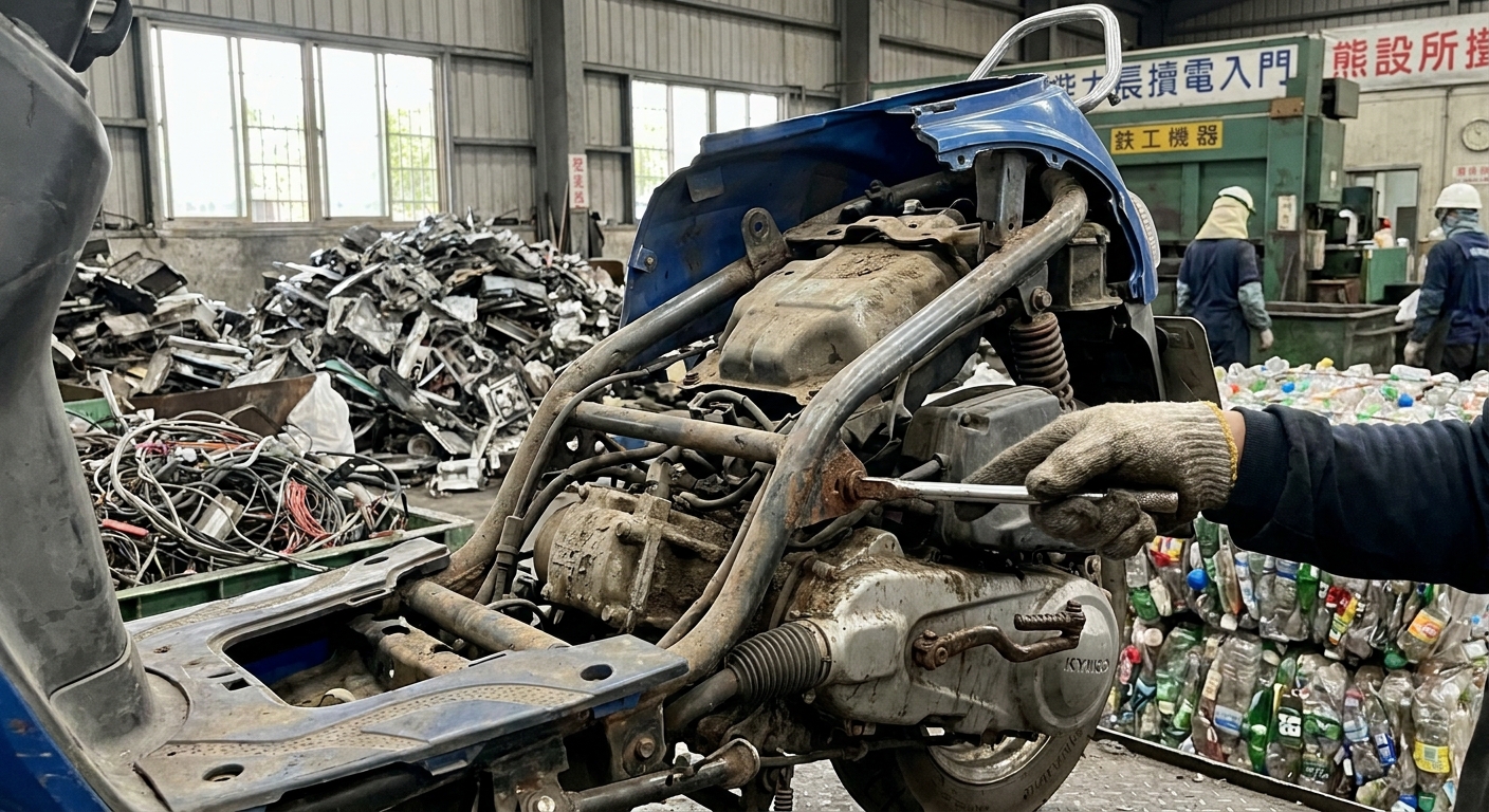 光陽如意 100 報廢值多少？關鍵在「秤重」還是「車況」？