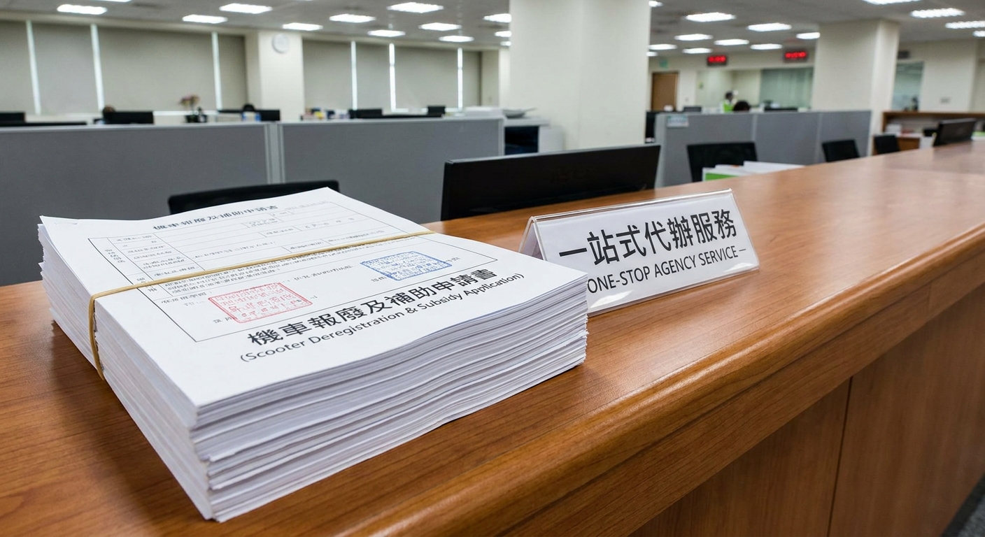 金牌 125 報廢流程：交給大豐環保，3 步驟輕鬆搞定