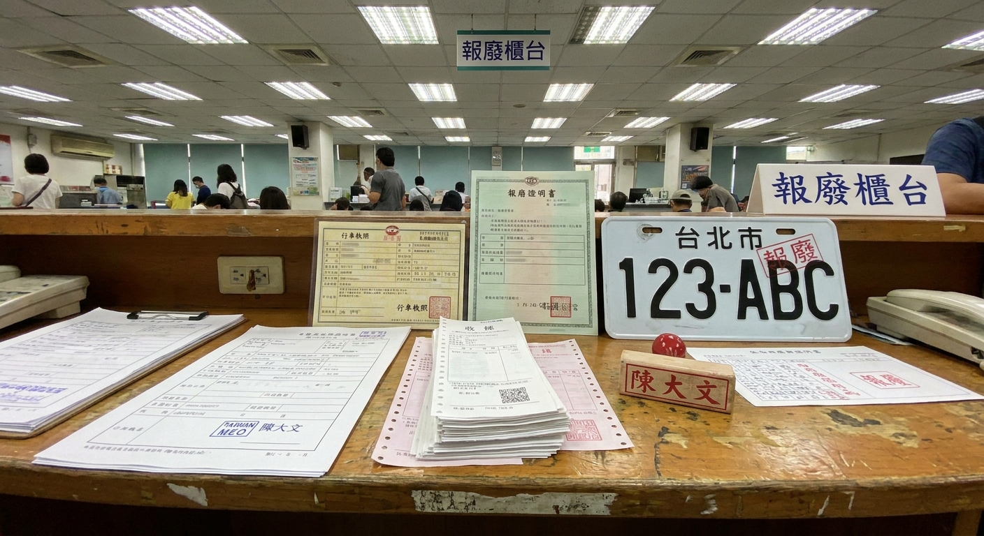 報廢金旺90流程很麻煩？交給大豐一站式搞定