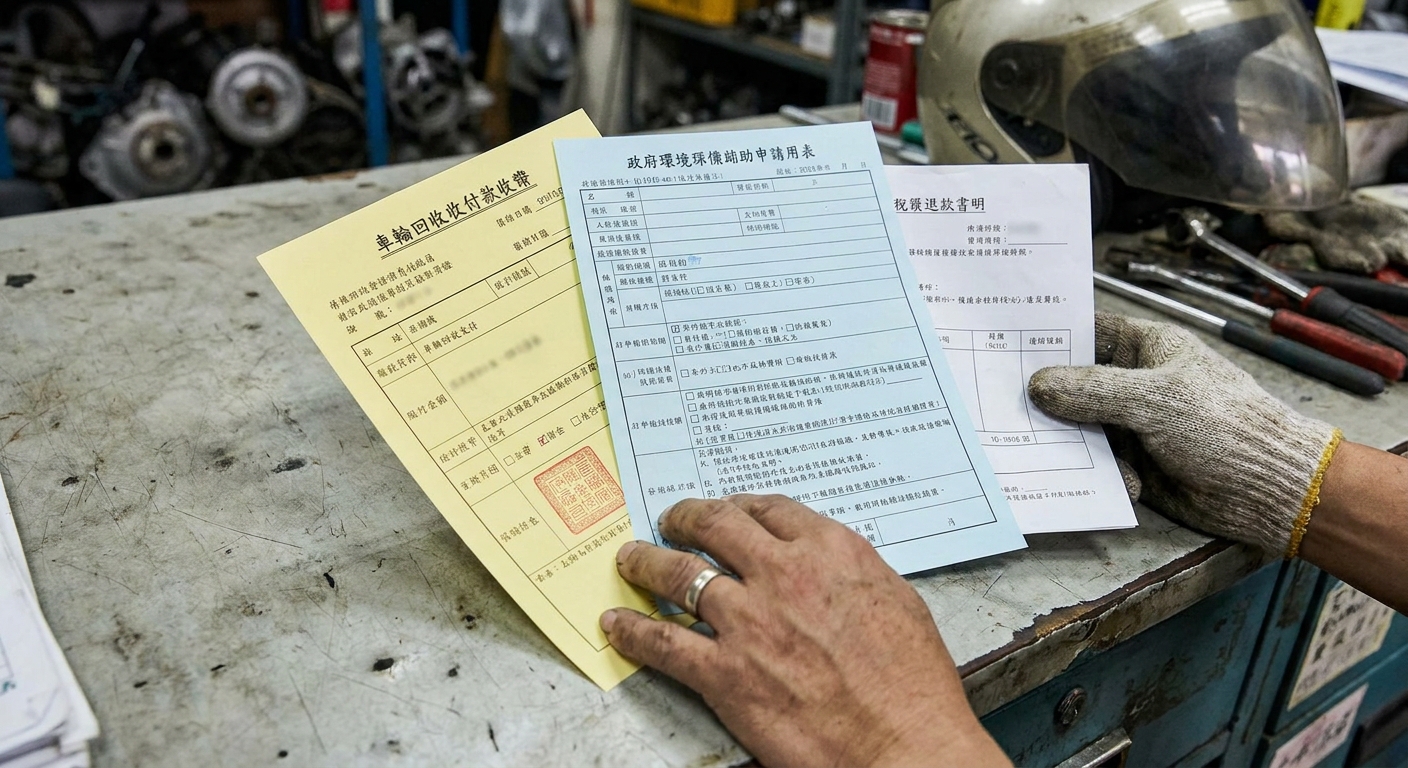除了車體回收金，報廢高手125還有這2筆錢能領！