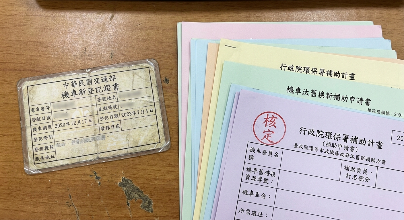 二行程機車報廢，除了回收金還有哪些錢能領？