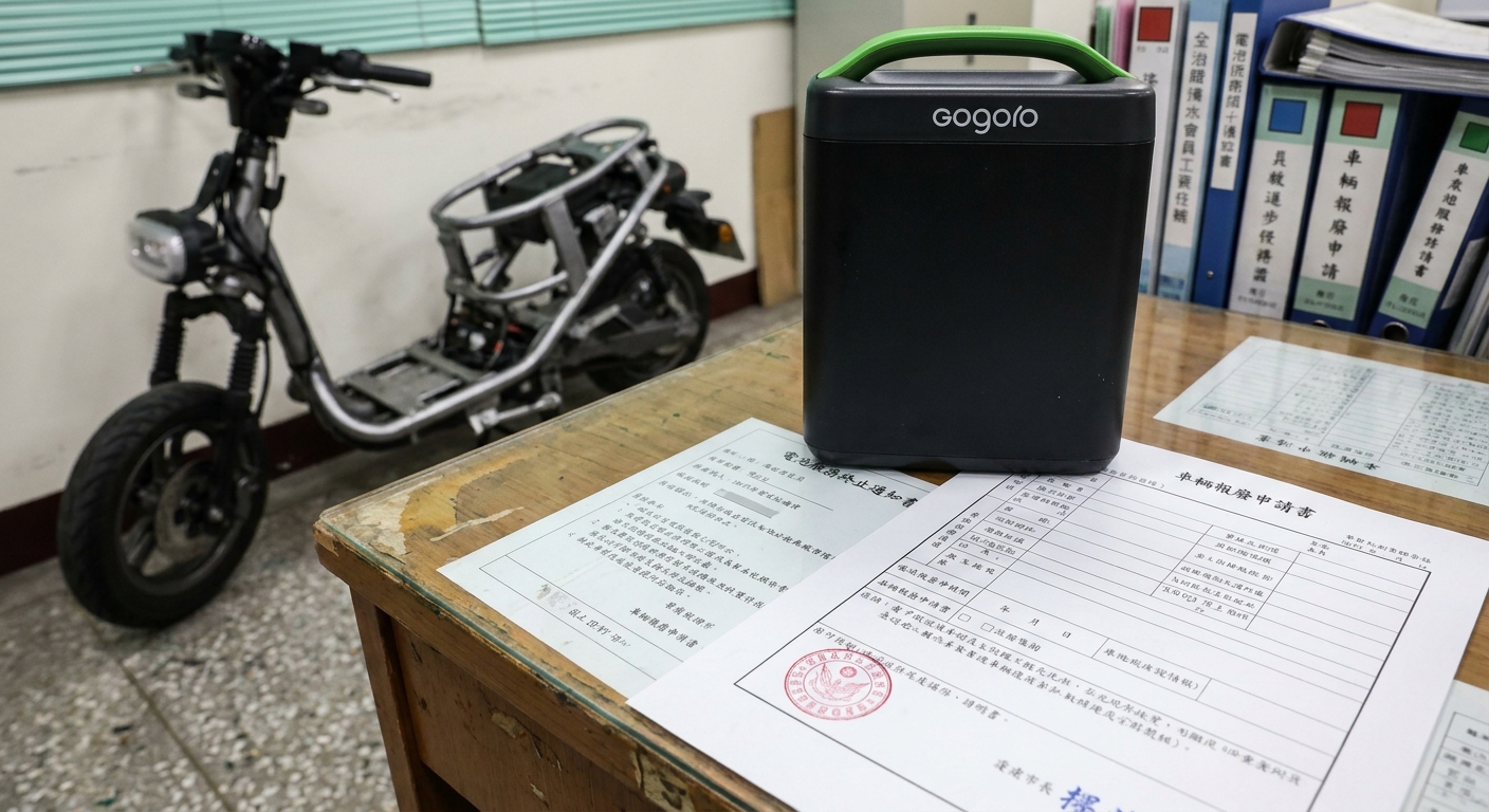 Gogoro 報廢的關鍵差異：電池歸還 vs. 車體回收