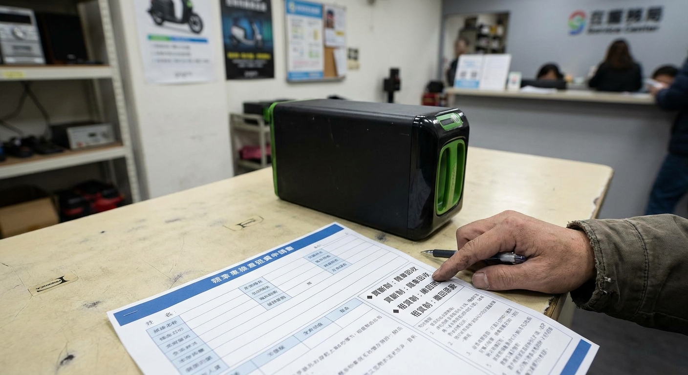 電動機車的電池是誰的?買斷制 vs. 租賃制大解析