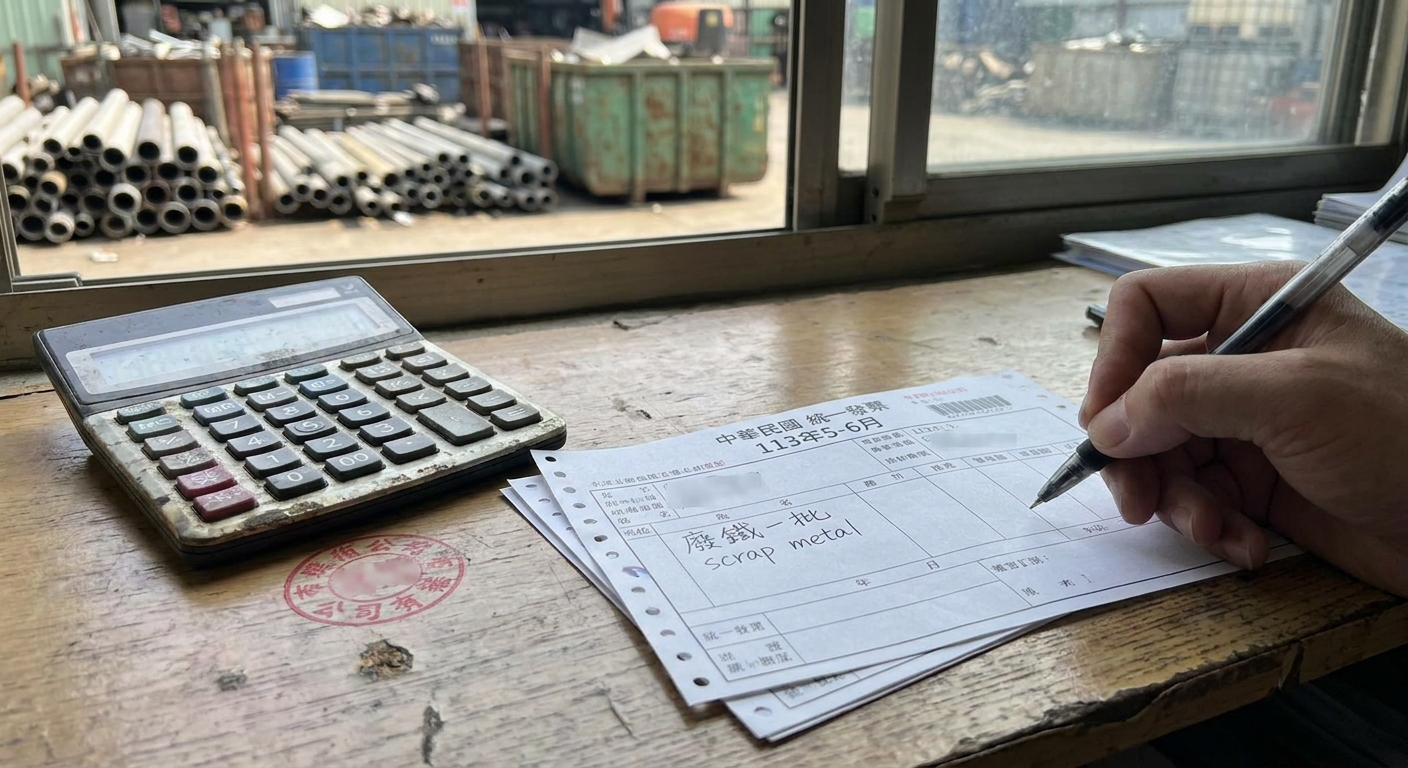 關卡三：報廢發票開立與帳務處理