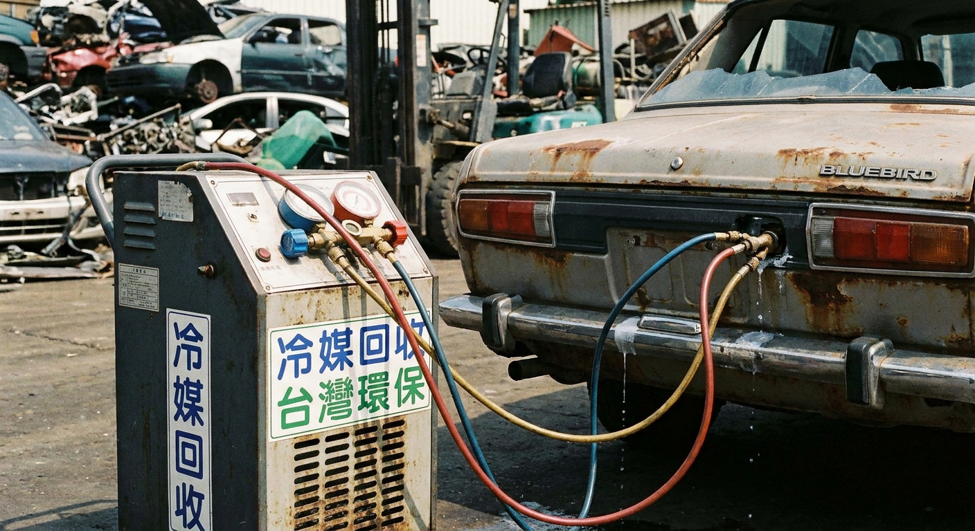 關鍵一：冷媒（冷氣）如何合法回收？
