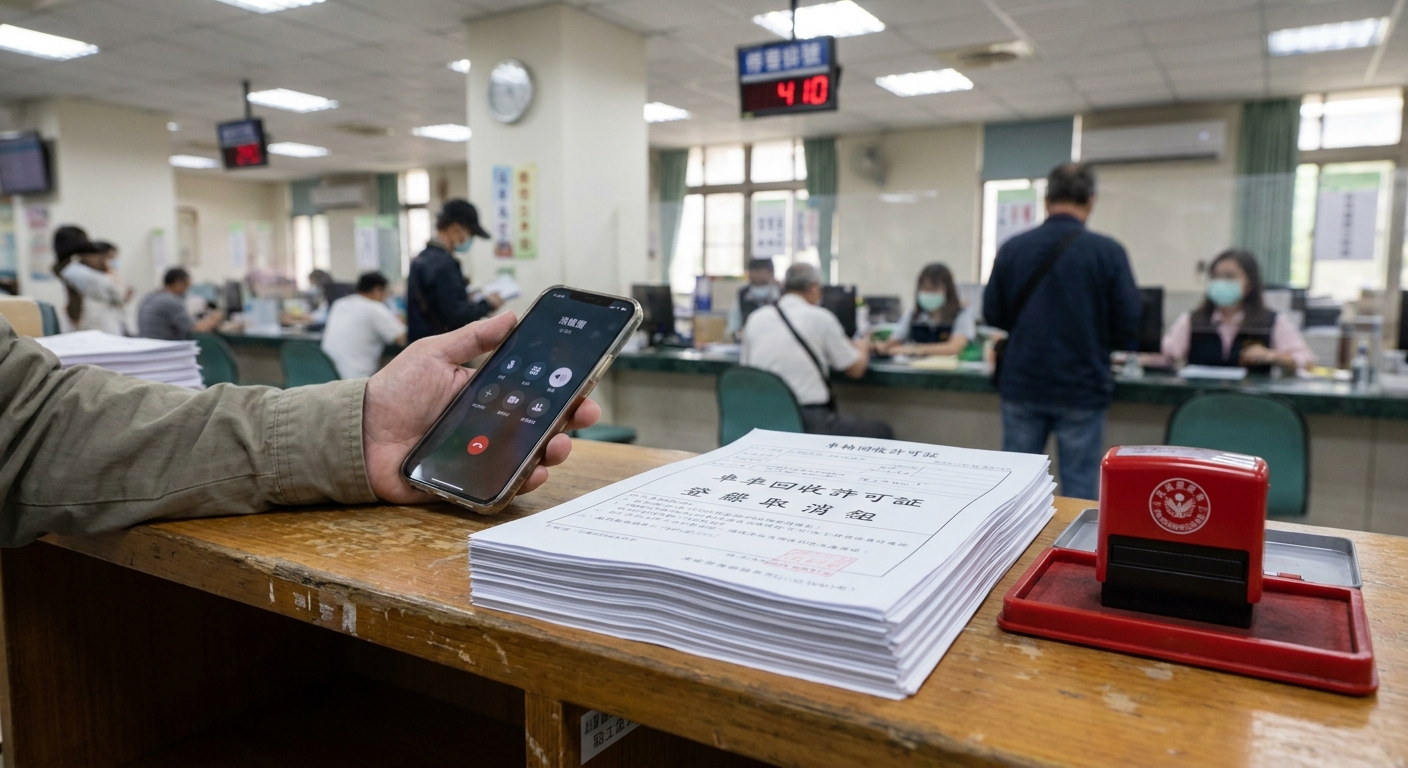 冷凍冷藏車報廢 3 步驟，交給大豐一通電話搞定
