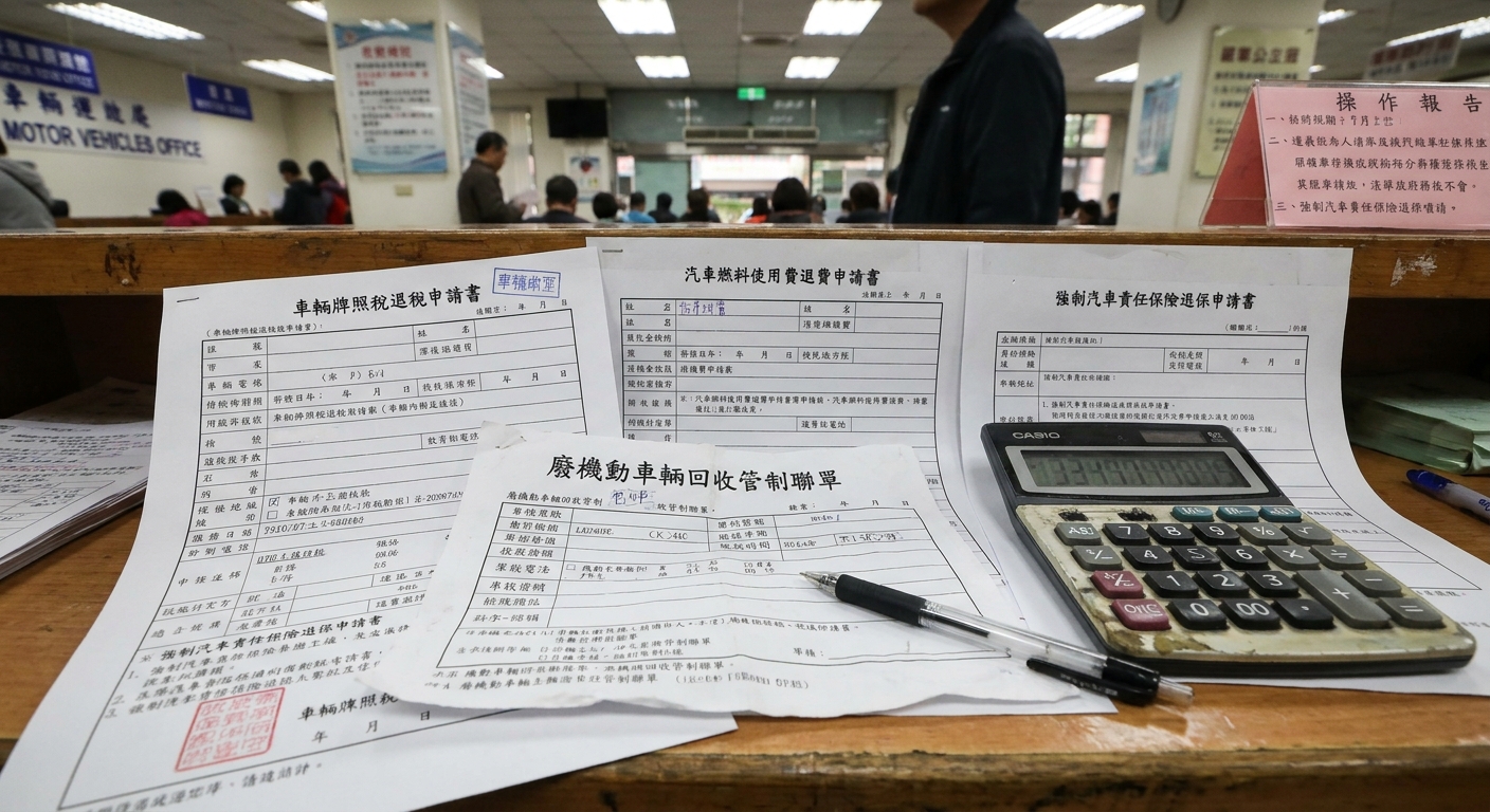 除了報廢金，還有哪些費用可以退？