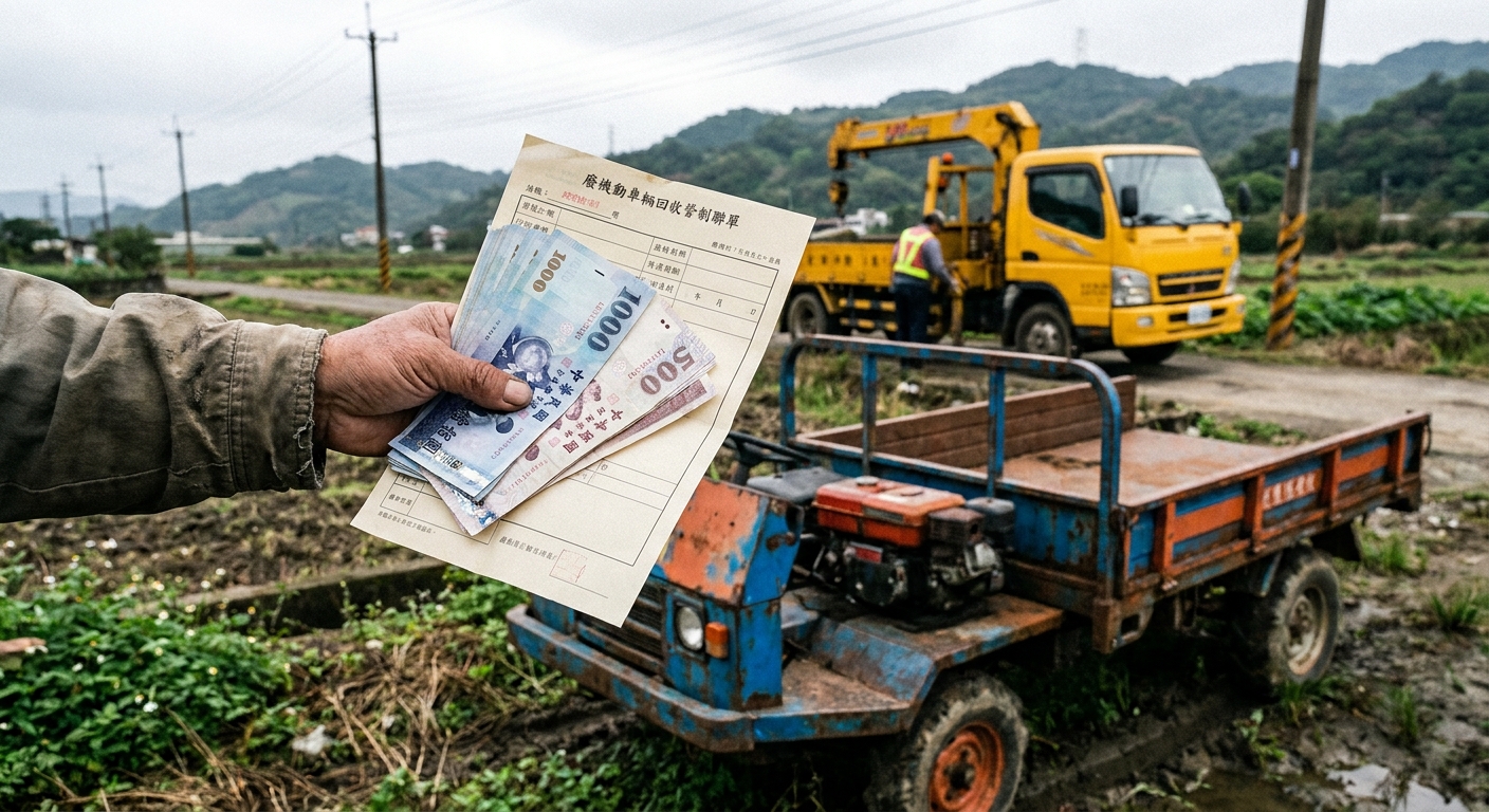 農地老車回收3步驟,比你想的更簡單!