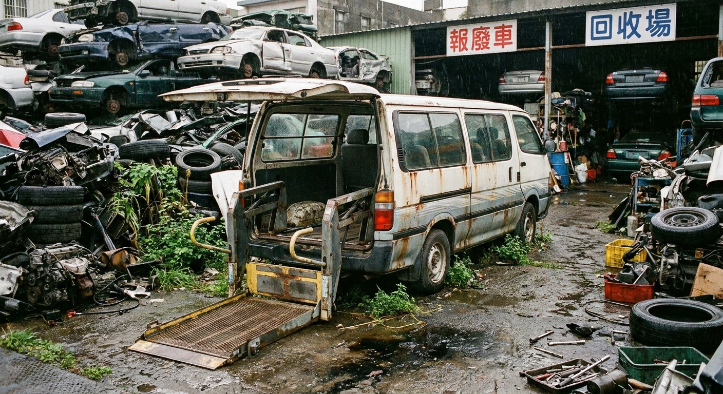 福祉車「輪椅升降機」等改裝設備，報廢時該拆除嗎？