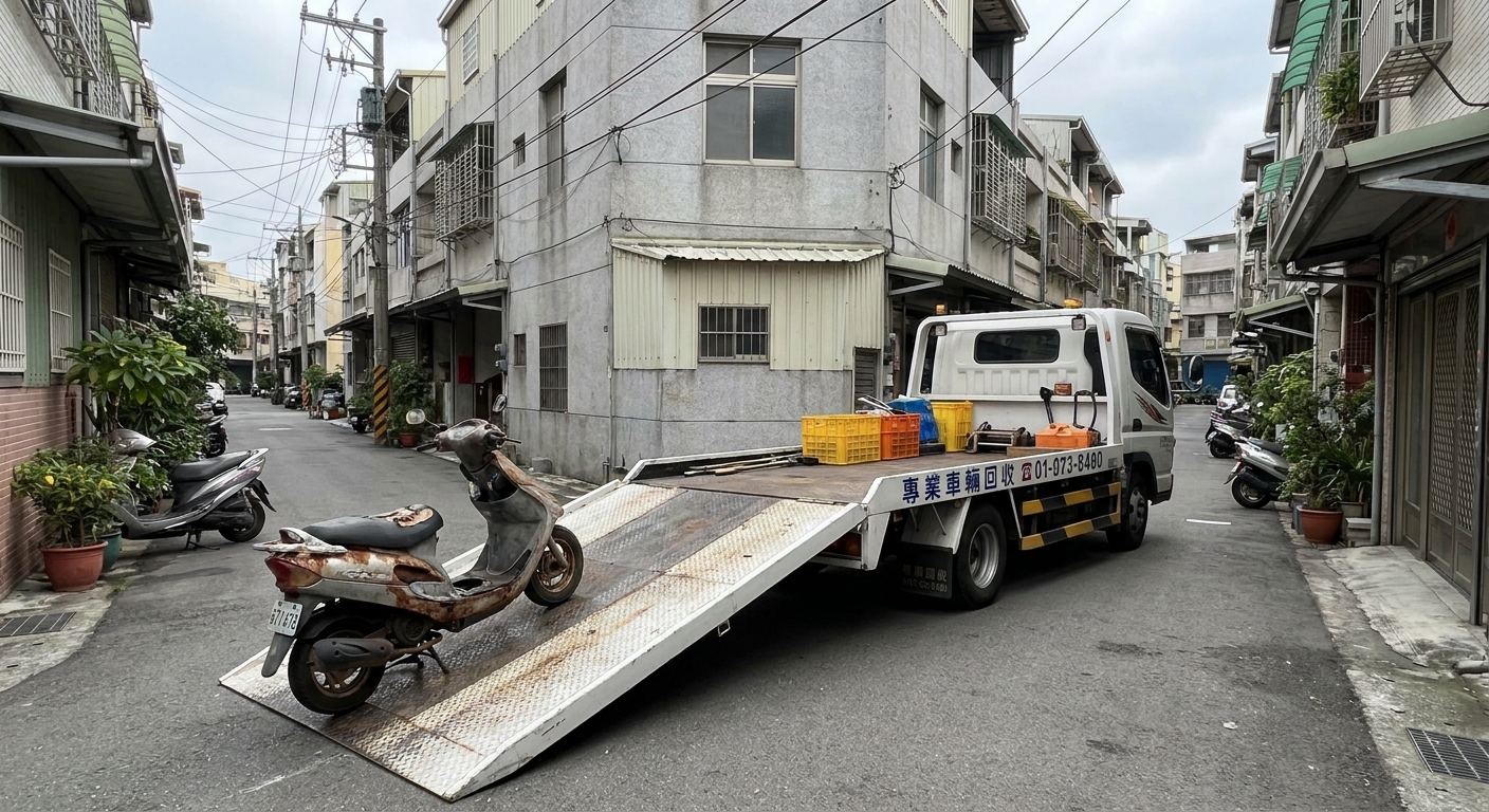 為何選擇大豐環保處理棘手的無車籍車輛?