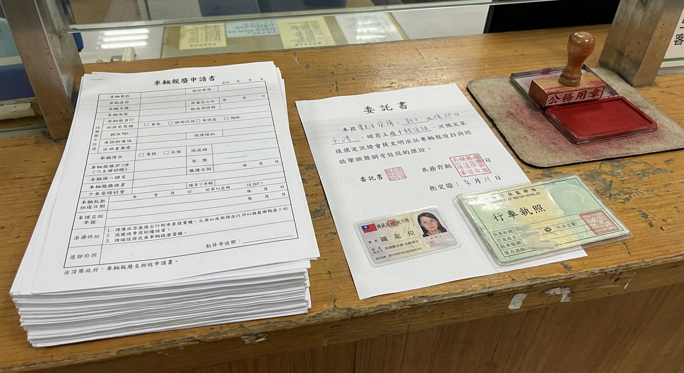 代辦報廢必備！3份核心文件總整理