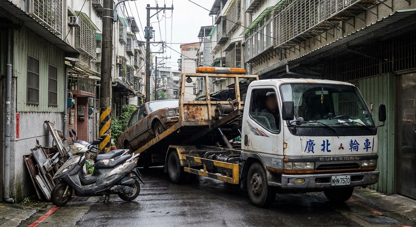 公司車報廢 4 步驟：交給大豐，一通電話搞定