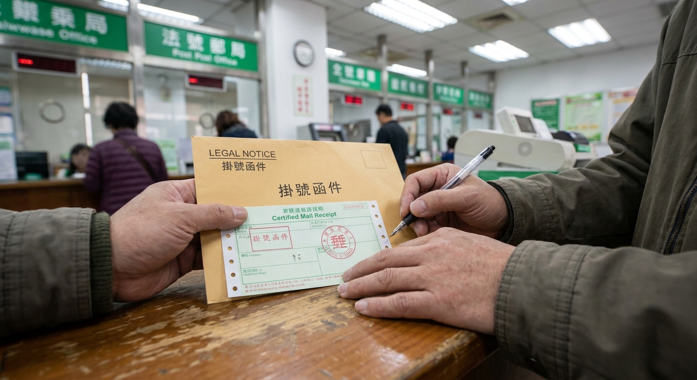 第一步：寄發存證信函，確立法律基礎