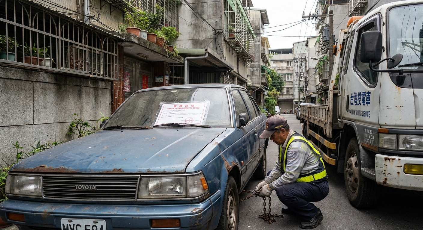 第二步：會同第三方見證，合法現場取車