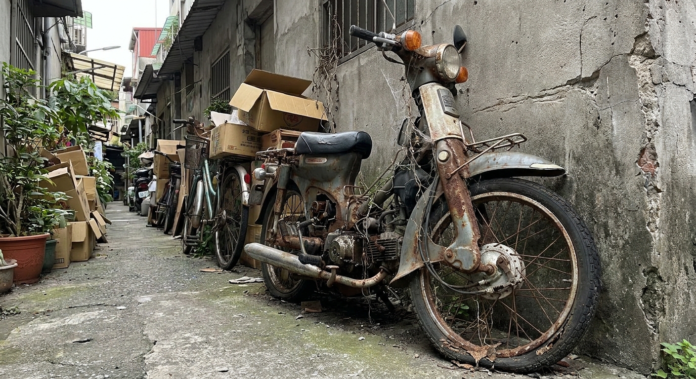 荒地老車報廢的 3 大挑戰：缺件、無法動彈、稅務罰單