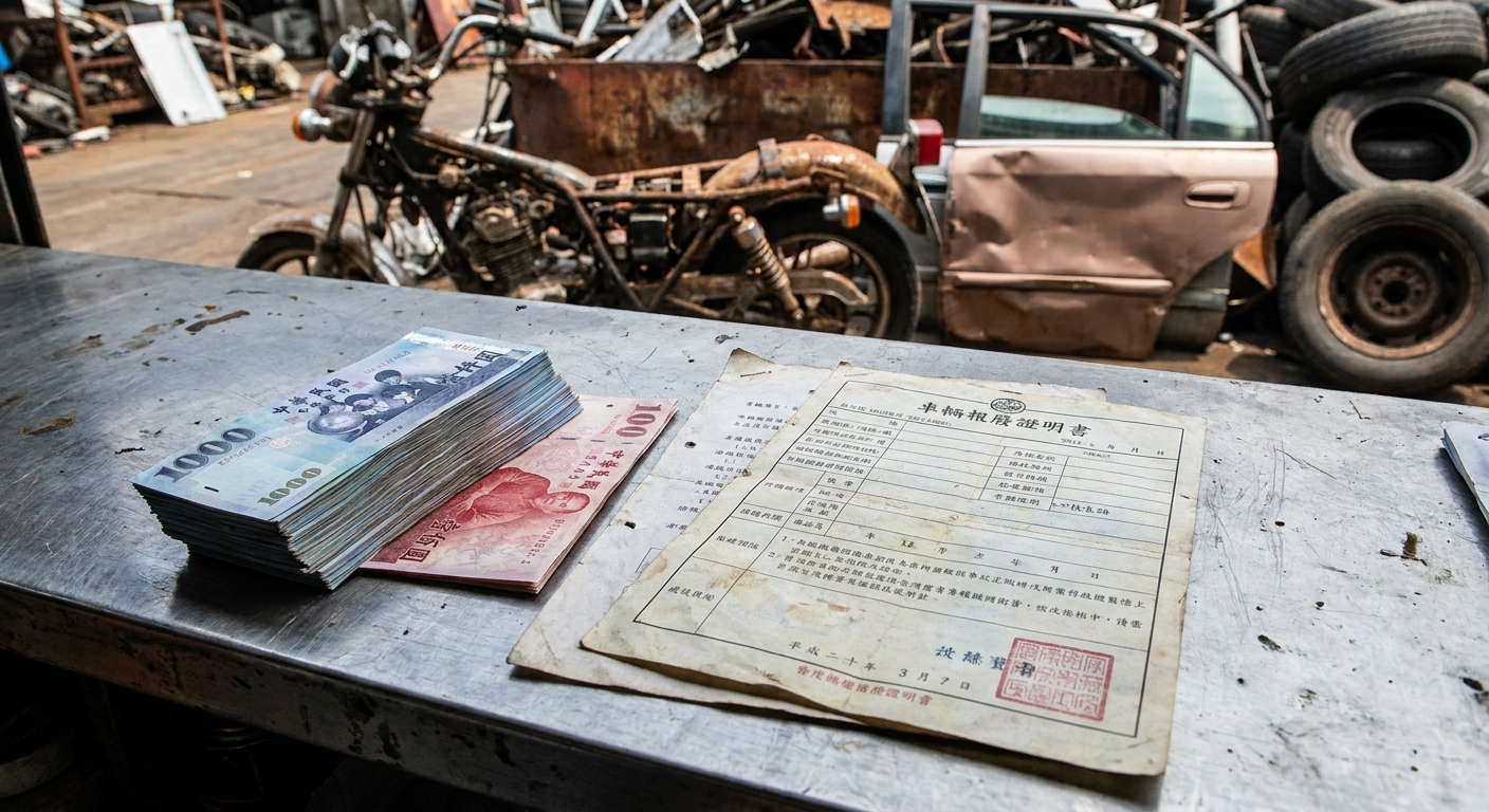 影響「特殊車況」報廢車回收價格的 3 大關鍵