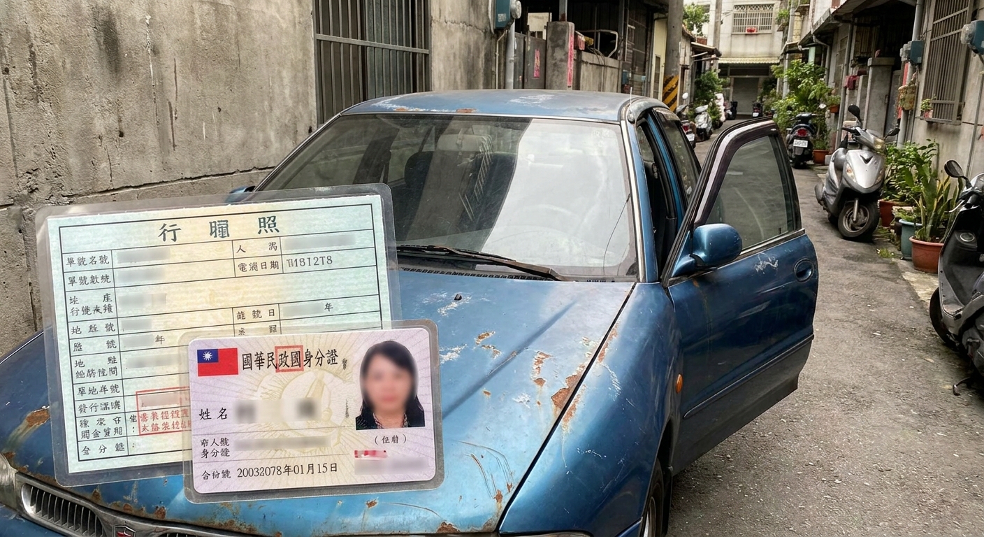 報廢「卡關車」的3大步驟（大豐代辦流程）