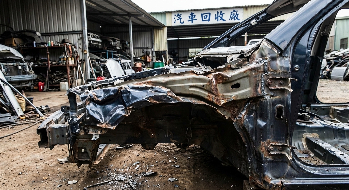 何謂「重大事故車」？不只鈑金凹陷，傷到骨架才算數