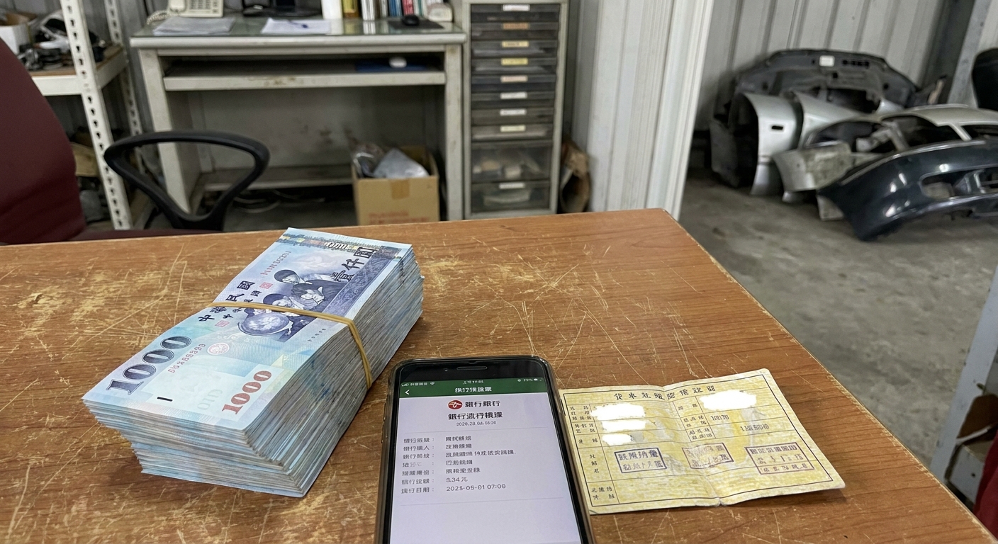 報廢回收金領取方式比一比:現金、匯款、支票哪個好?