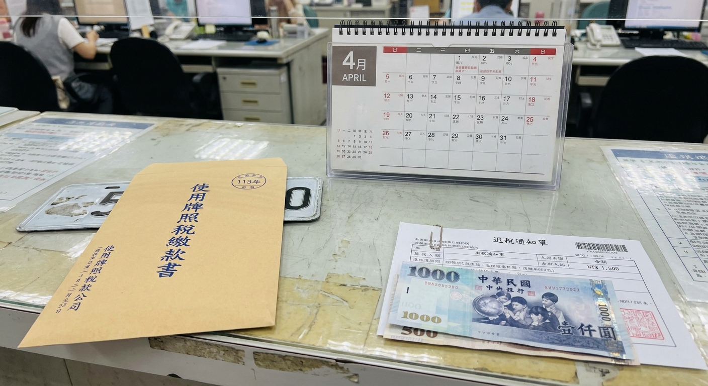 為什麼 4 月前報廢是省錢黃金期?關鍵在「按日計徵」