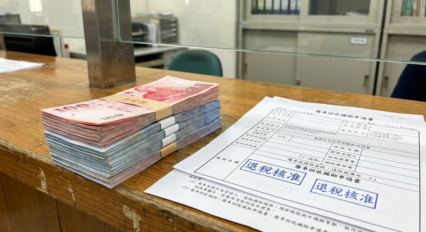 為什麼報廢獎勵金和退稅「不用」申報所得稅？