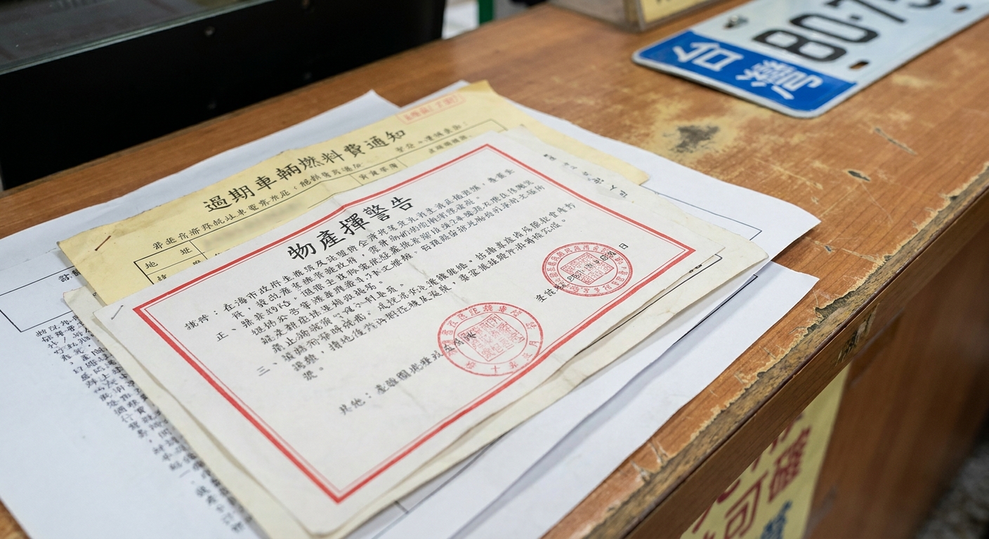 汽燃費欠繳會怎樣?不只罰單,小心財產被查封!