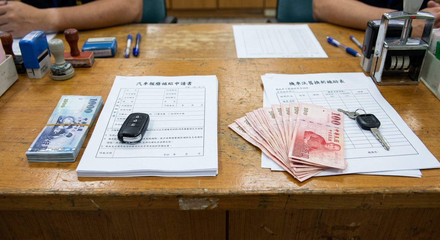 機車汰舊換新補助也一樣嗎?千萬別搞混!