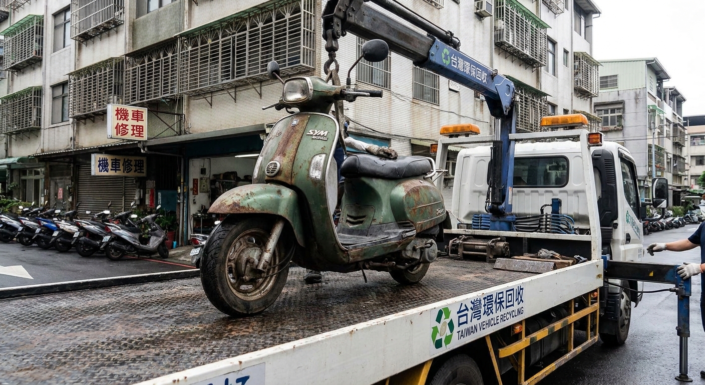 車主換下來的廢輪胎，該如何正確處理？