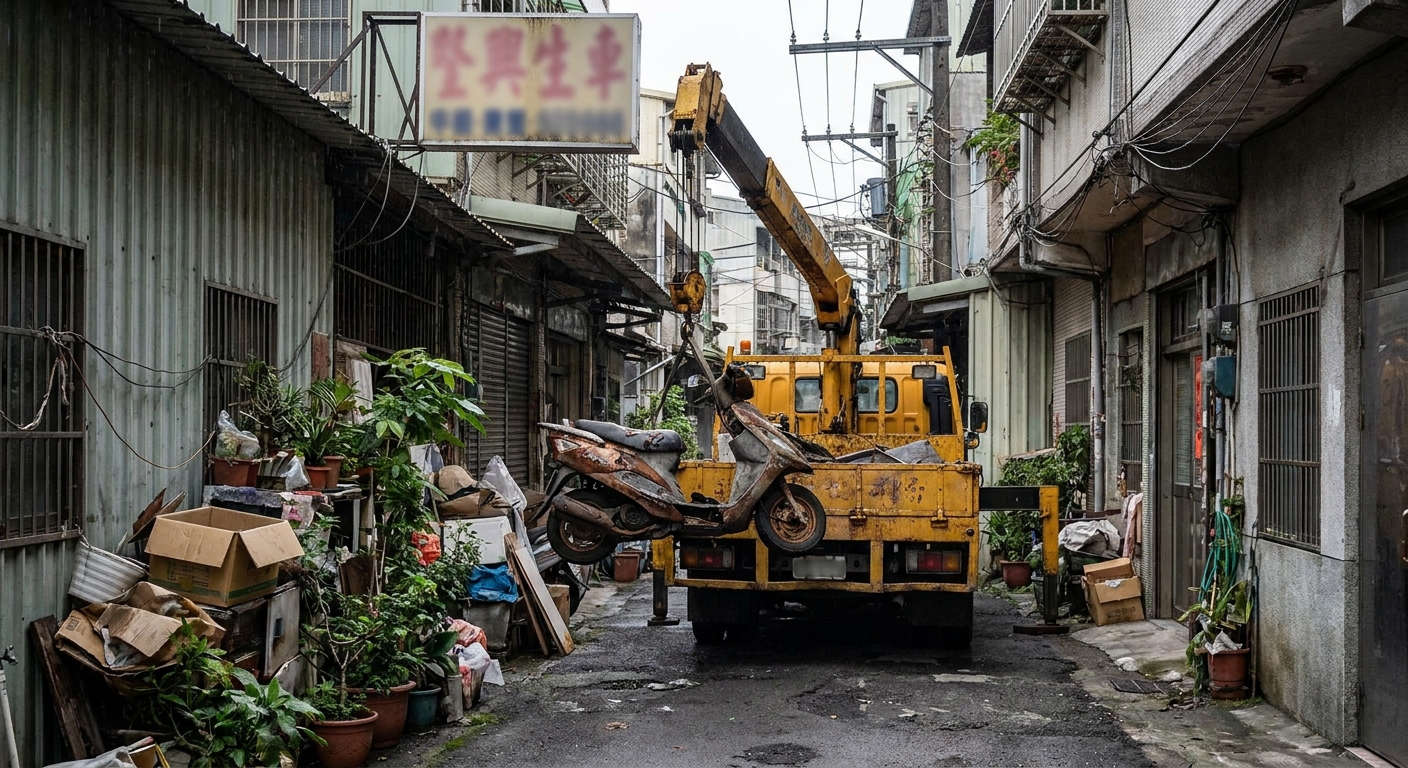 把危險留給專業！報廢車一站式服務請找大豐環保