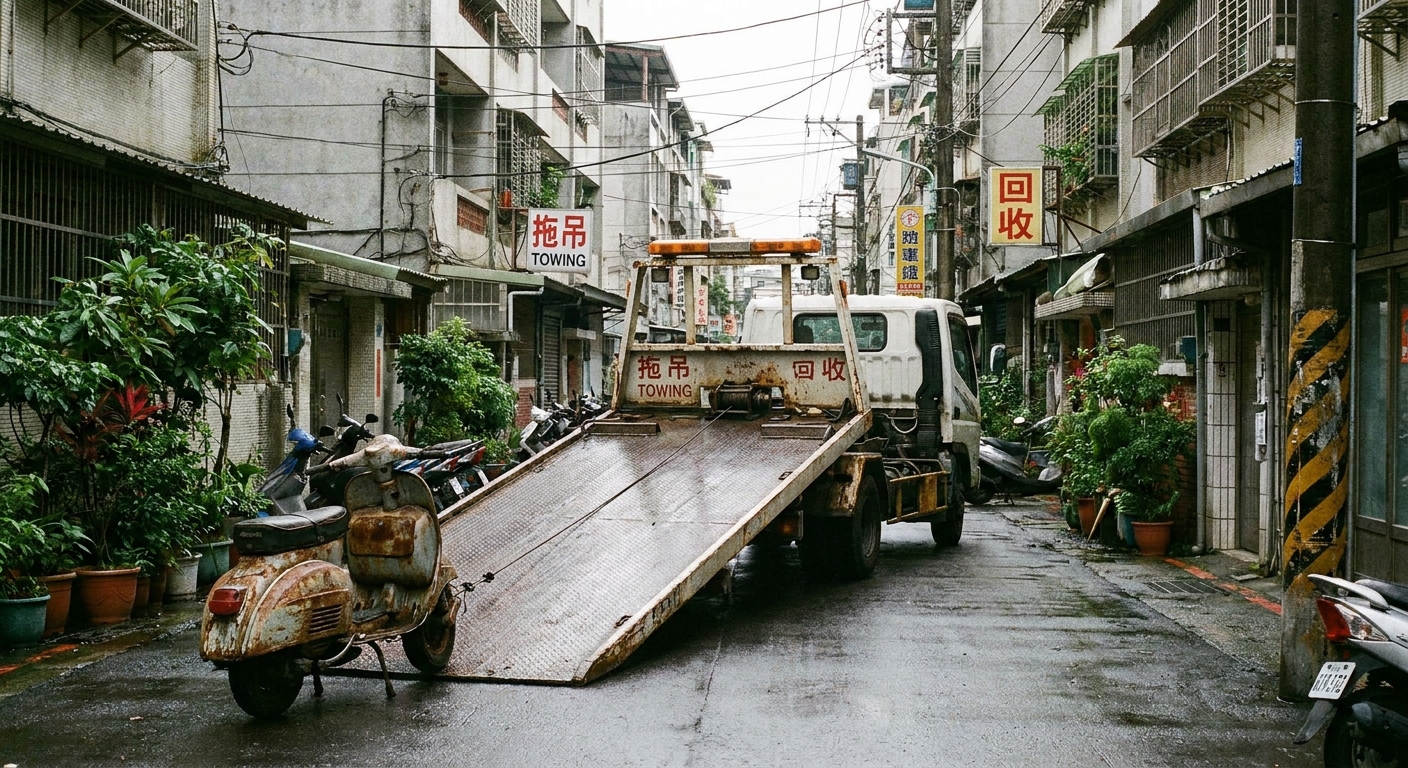 大豐環保全台服務,一通電話免費到府收車
