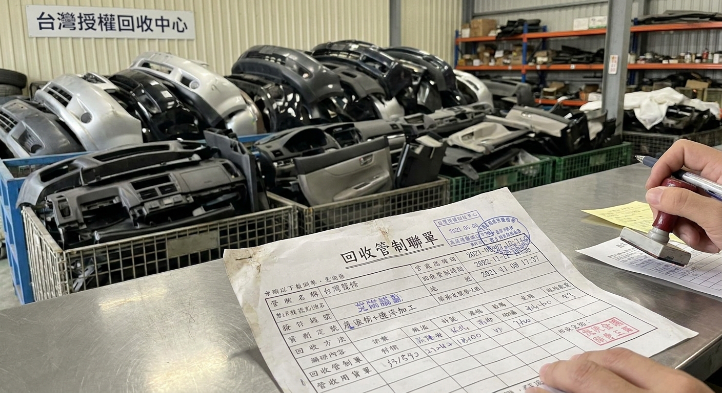 為何要選擇「合法回收廠」處理廢車塑膠？