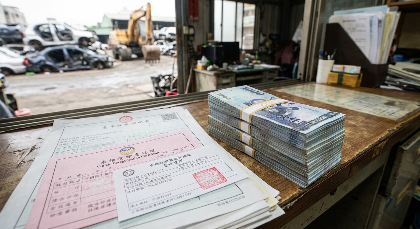 「領現金,好過年」:報廢舊車的三筆額外紅包