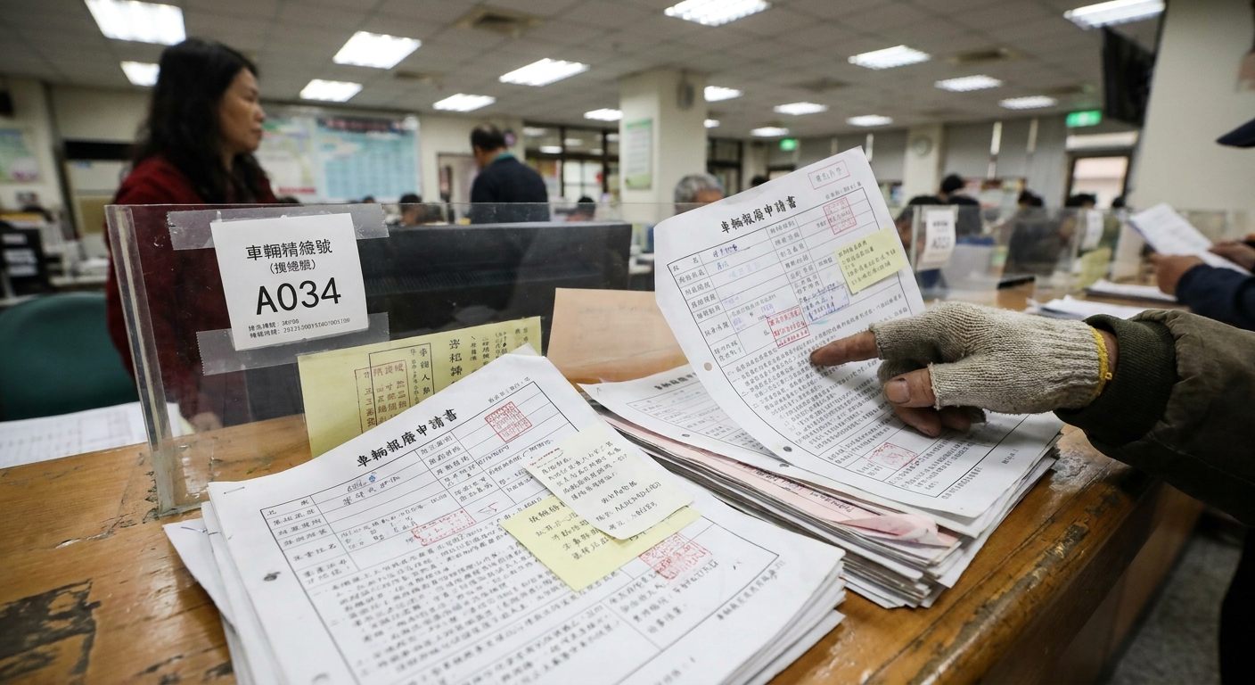 泡水車報廢流程：自己辦 vs. 交給大豐一站式代辦