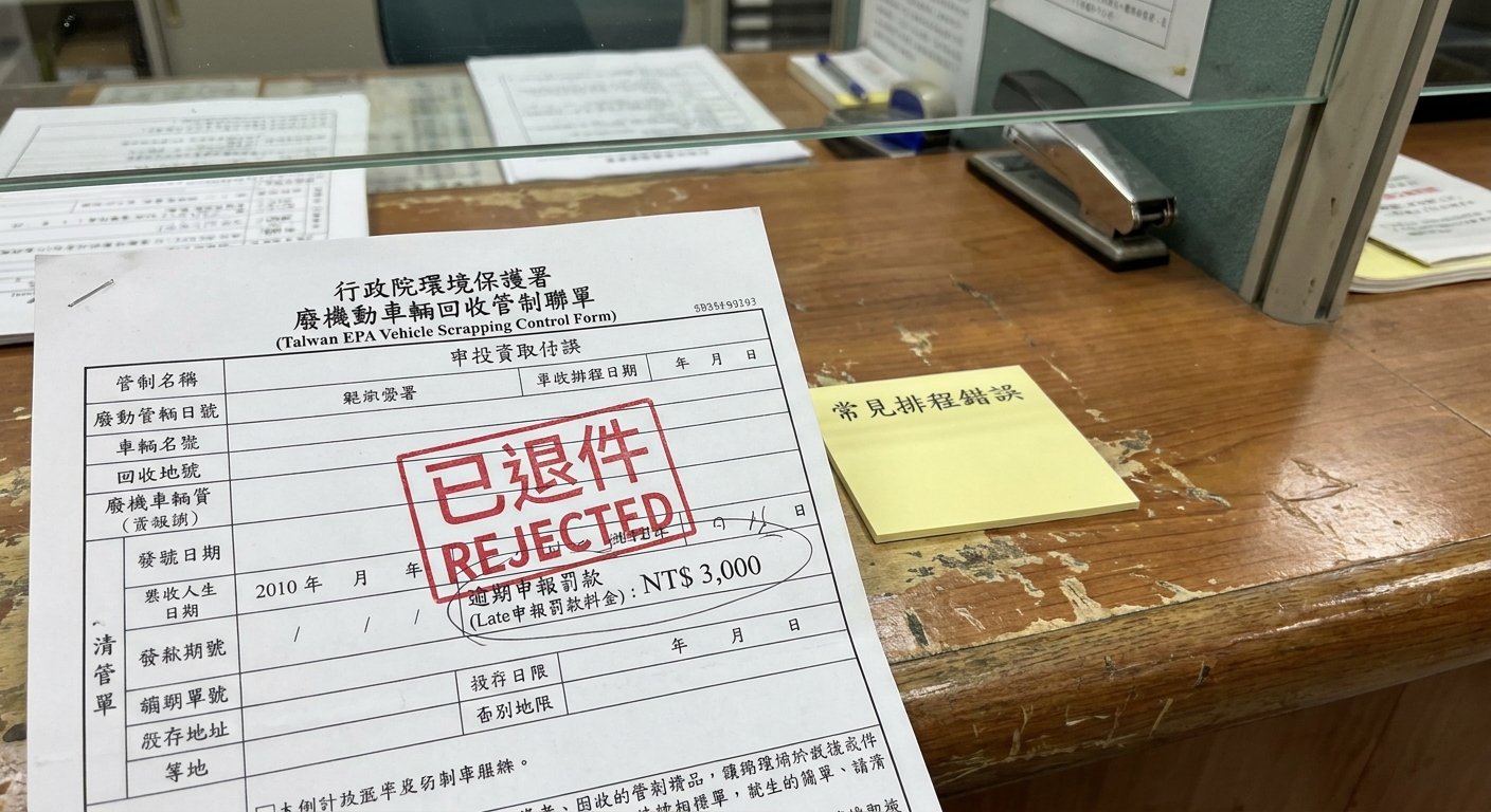 報廢排程常見的兩大陷阱與解法