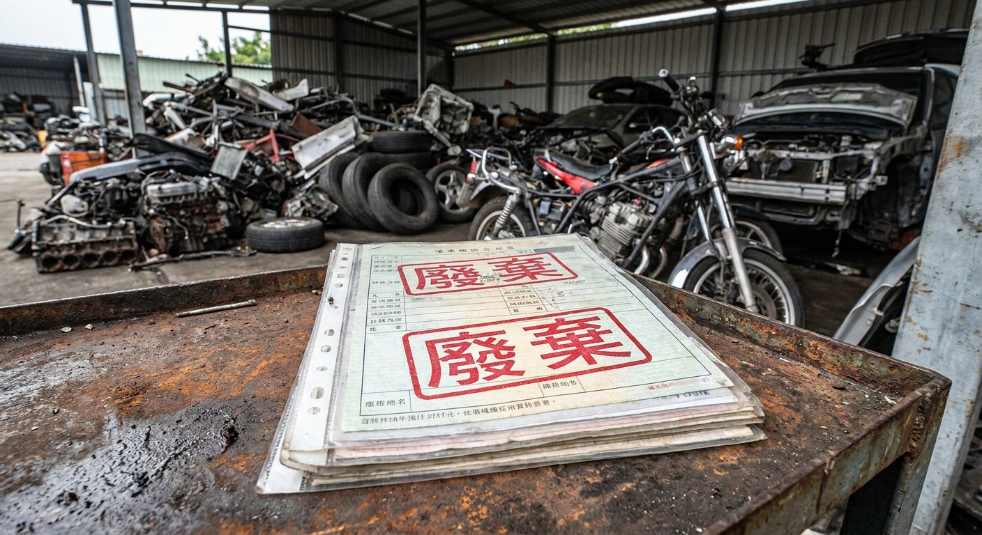 為什麼報廢車輛無法贖回？拆解2大不可逆程序